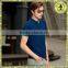 Splicing Neckline Bulk Cotton Pique Man Polo t shirt