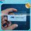 High quality clear frosted plastic business cards, Transparent PVC business card