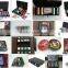 international 120 pcs cosmetics Casino poker chip set in round tin box wholesale