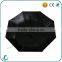 manual style 21 inch pongee with black coated sunproof rain umbrella