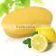  Tianjin Factory OEM Different Types Of No Handmade Mild Lemon Beauty Soap