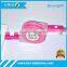 smile face Retractable LED flat Micro USB cable 2A fast charging 1M lenght with LED light up                        
                                                Quality Choice