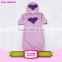 Hot sale baby evening gown Valentine day clothes baby romper gown rose heart pattern plain jumper maxi soft infant girl gown set
