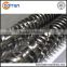 PVC pipe/profile production conical twin screws plastic extruder machine barrel and screw