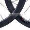 700C 50mm Clincher Carbon Road Bike Rim OEM, Hot Sale 23mm Width 50mm Clincher 700c Carbon Road Bike Wheelset