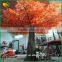 Latest design indoor fake red maple tree red artificial maple tree