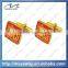 Customized Fashion Metal Enamel Men Accessory Set Cufflink & Tie Clip Quality Choice