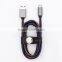 Demin micro usb charging cable