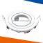 new white round gimbal directional tilted aluminium die casting downlight