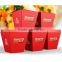 Custom printing krafe popcorn box/food grade paper box in Beijing China