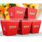 Custom printing foldable food grade paper burger box in Beijing China