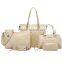 Popular blue handbag beautiful women handbag set 2015