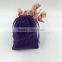 Wholesale Velvet Jewelry Bag, Purple Velvet Bags