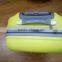 New 360 Degree 4 Rotative Wheels ABS Yellow Trolley Luggage Expander Ultra Light Hardshell Suitcase