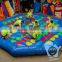 outdoor fun pvc tarpaulin inflatable twister game