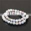 KJL-0078 Wholesale Natural Stone Buddha Beads Charms Elastic Rope Chain Bracelet