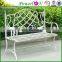 Hot Selling Nice Antique Design Vintage Wrought Iron Love Seat Garden Chair For Outdoor