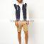 2015 New Arrival Shorts Khaki Color Denim Jean JX11017