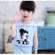 New 2016 Cotton Fashion Girls Clothing Sets with Pockets, Kids T-shirt Skirt Suit