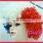 Fashion Mixed Colors Fan Wig Cosplay Wigs Cheap Party Wig Synthetic Hair Wigs