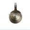 solid stainless steel copper coated coffee mug