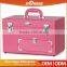 Sun Hope Factory Price Professional Nail Polish Case Carrying Case With Drawer And Mesh Zip Pocket