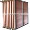Copper tube with copper fin air cooler heat exchanger