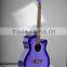 40inch cutaway cheap oem acoustic guitar