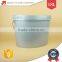 Oval Plastic Pail for Painting, 18L Ellipse Plastic Barrel with Handle
