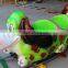 Attractions! Outdoor dog animal amusement mini coaster equipment kids games g scale electric train set children ride bullet toy