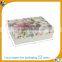 Floral gift paper packaging wholesale dress boxes