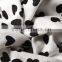 Ivory Acrylic Hearts Pashmina Scarf