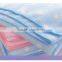 The colorful microfiber towel