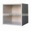 1 Door Small Wood Cube Cabinet