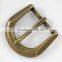 Elegant solid brass pin belt buckle made in Taiwan