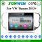Funwin Android Quad-core DVD car with Android OS 4.4.4 for VW Tiguan car gps multimedia system