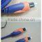 Digital Fiber Optical Toslink Cable for multimedia AX-F40A04(orange with blue)