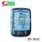 Multifunctional bike computer digital lcd bicycle speedometer wireless