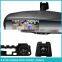 Newest Parking Sensor Rear View Mirror Monitor with Car Backup Camera and AUTO DIMMING