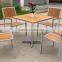 Aluminum outdoor wood furniture ZT-1106CT