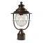 Waterproof Garden Pathway Pillar Light Energy Saving Pillar Lamp Warm White Cold white
