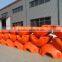 Dredging plastic floater with hdpe pipe used in dredger