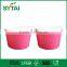 custom ice cream packing cuos with dome lids