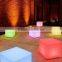 plastic rechargeable led cube furniture sale factory selling Cube Chairs For Kids