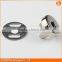 Custom Bag Lock metal button for bags and handbags iron material