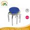 Wholesale cheap round PU stacking stool metal stool KP-S032R