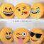 Cute and funny plush emoji pillows