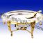 new resturant used chafing dish for sale | brass plated handmade chafing dish | home used chafing dish