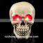 factory custom-made high quality LED polyresin skull