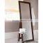 Bathroom wood frame mirror